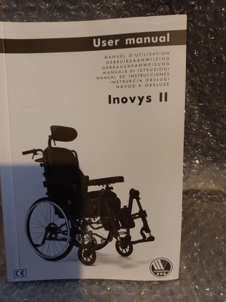INOVYS 2 Wózek inwalidzki multipozycyjny