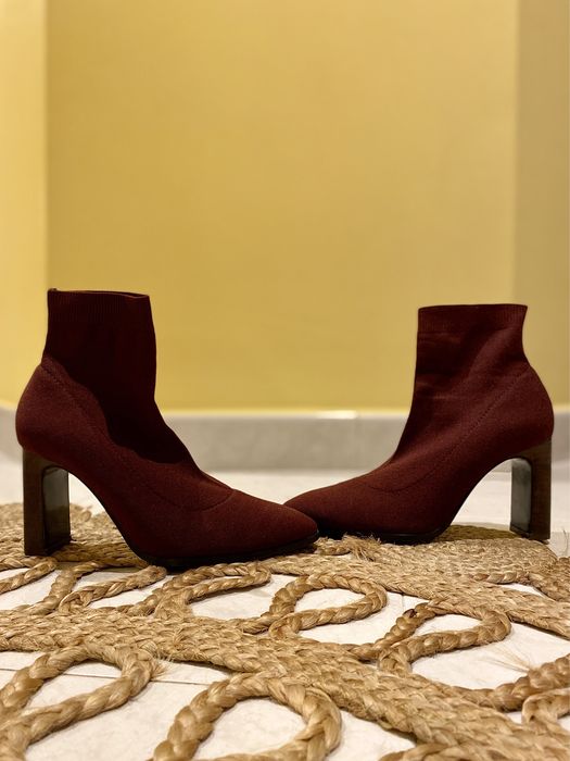 Botim em tecido ZARA Woman