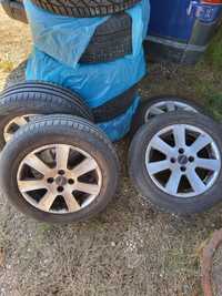 Alu felgi z oponami. BORBET 195/60r15