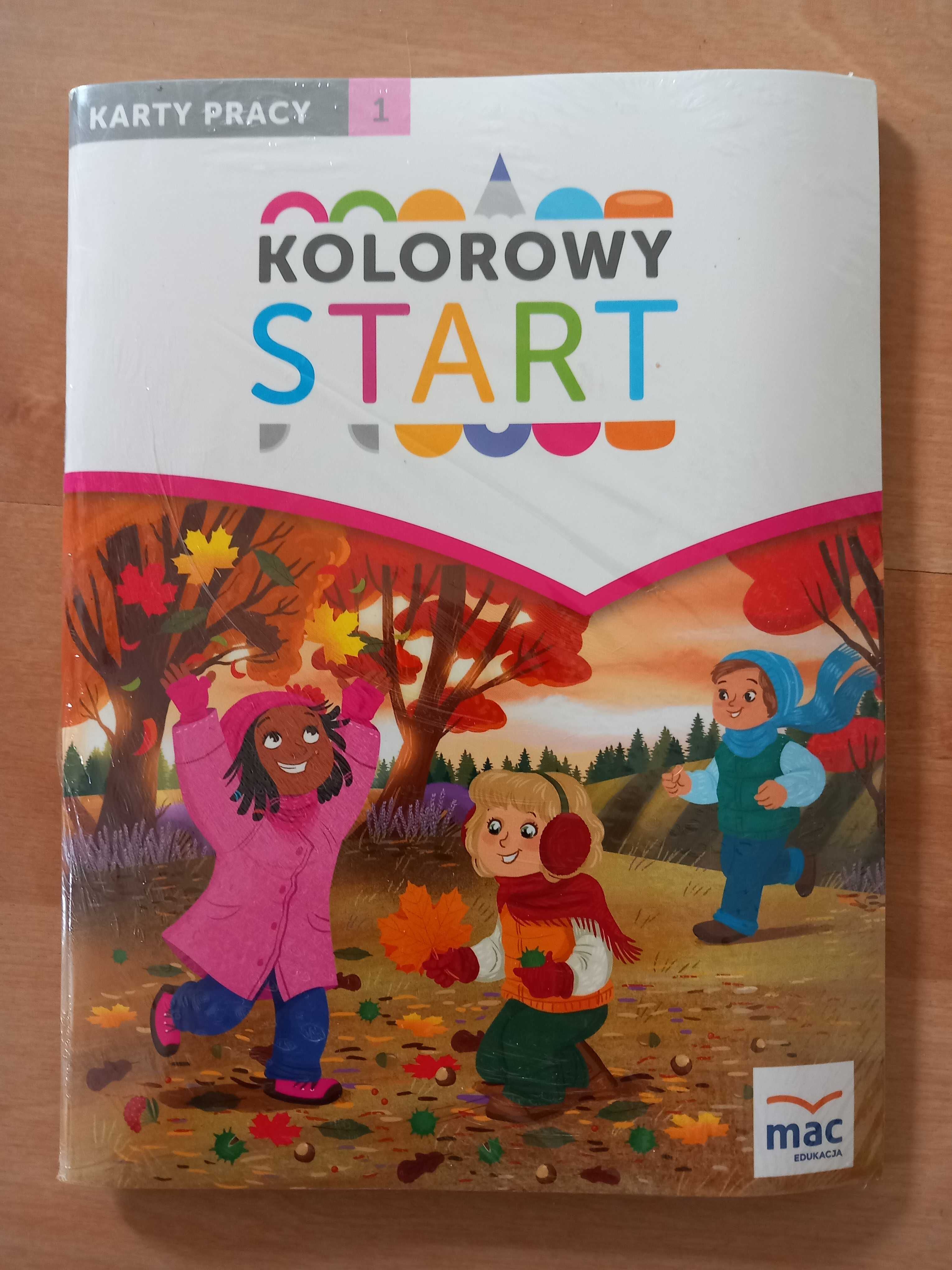 Kolorowy start karty pracy plus przewodnik metodyczny nowe zafoliowane