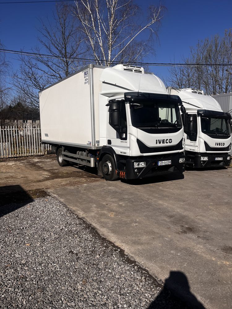 Iveco Daily 70c18 2017r chłodnia rama