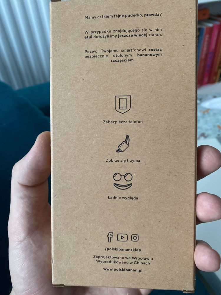 Etui Silikonowe Przezroczyste  Polski Banan Iphone 16 Pro