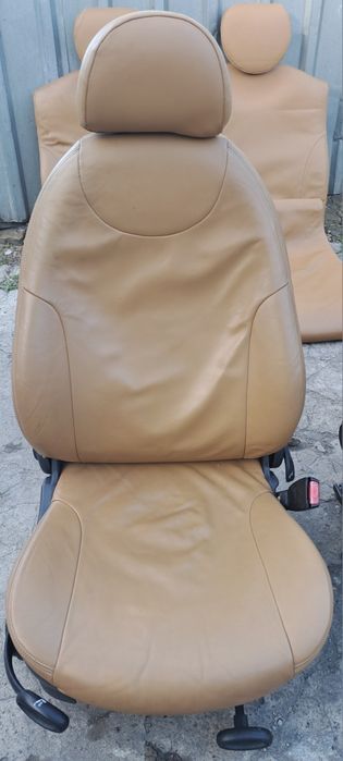 Mini Cooper R50 Fotel fotele siedzenia skóra komplet