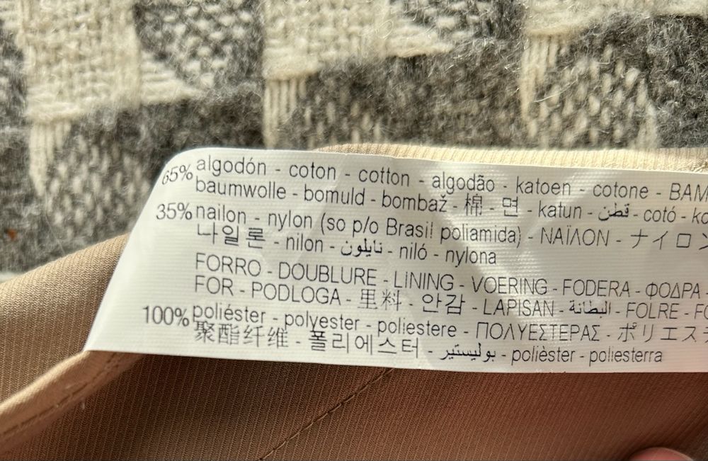 Модний тренч Zara,розмір М-L, унісекс