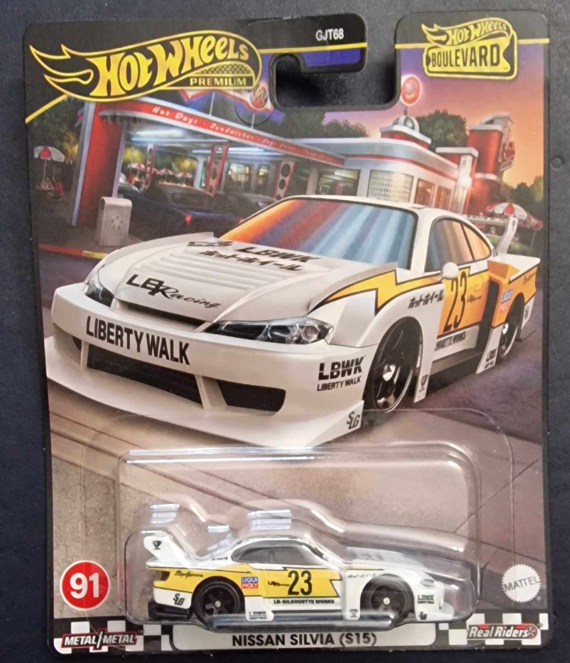 Hot Wheels Premium Nissan Silvia S15 Liberty Walk Boulevard