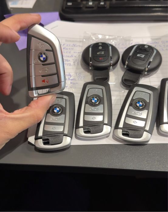 Второй ключ BMW MINI , дубликат ключа, клонировние моторных блоков