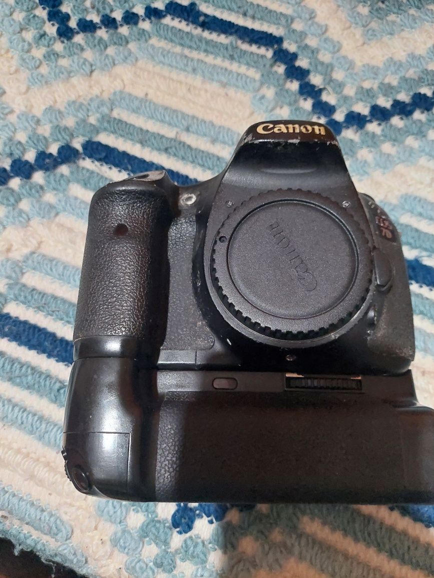 Canon EOS 7D com grip