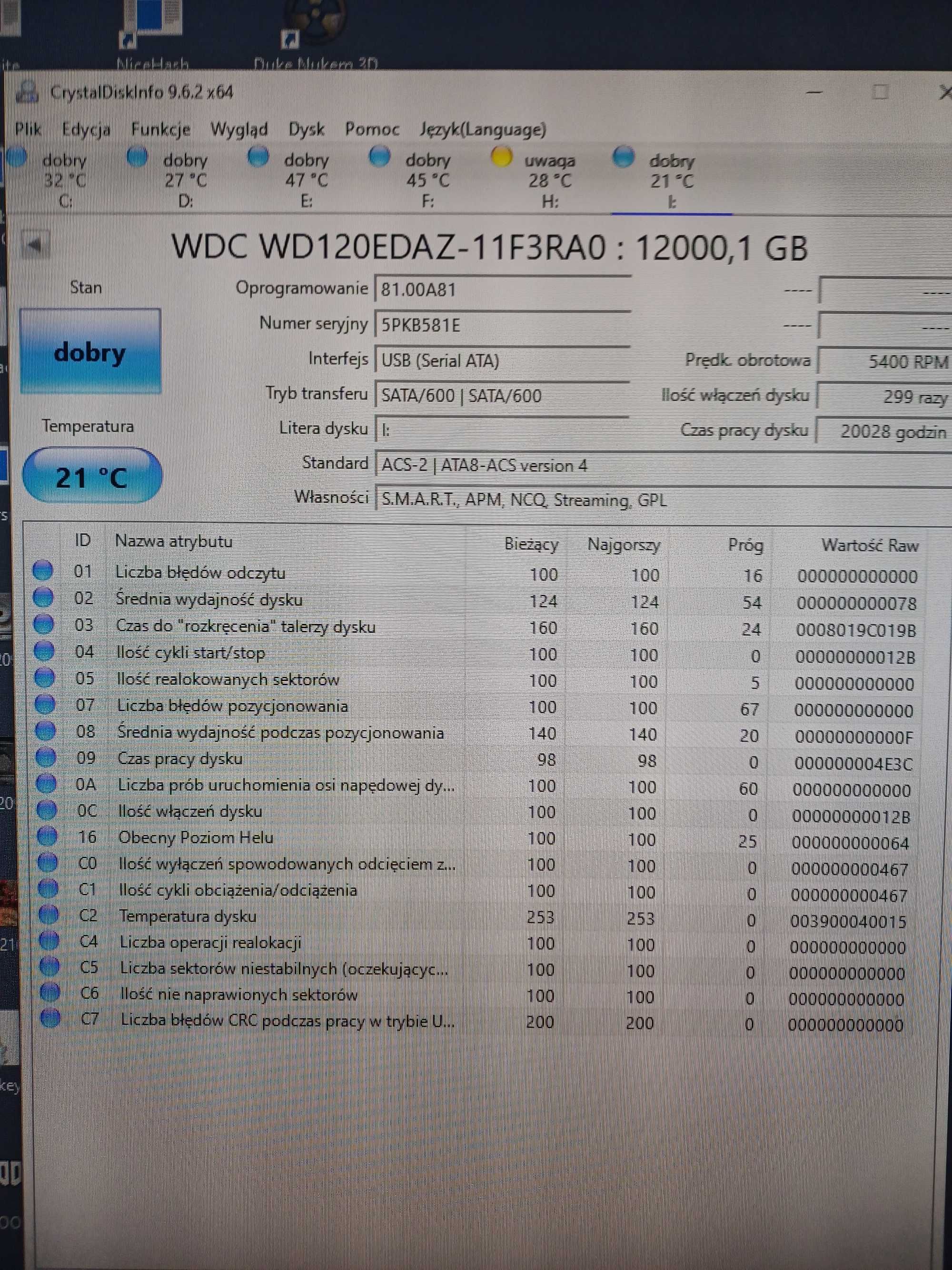 Dysk USB 12 TB WD Elements