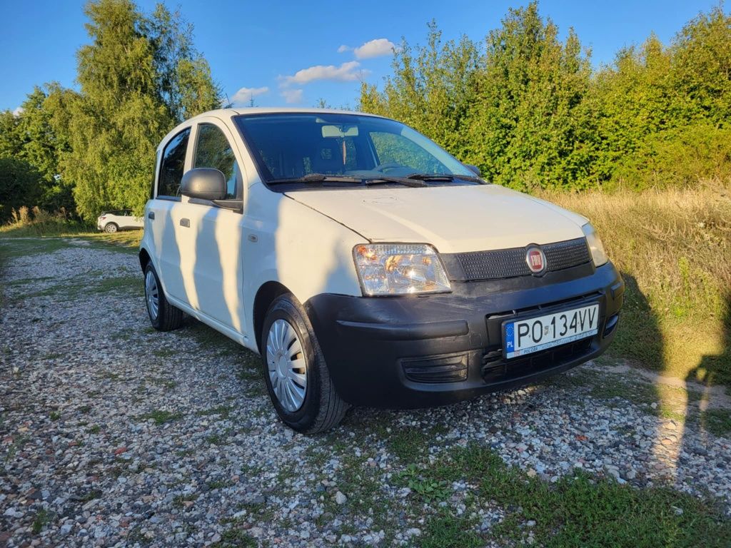 Fiat Panda Van2012r 1.2 benz+GAZ klima.wspom.el.szyby