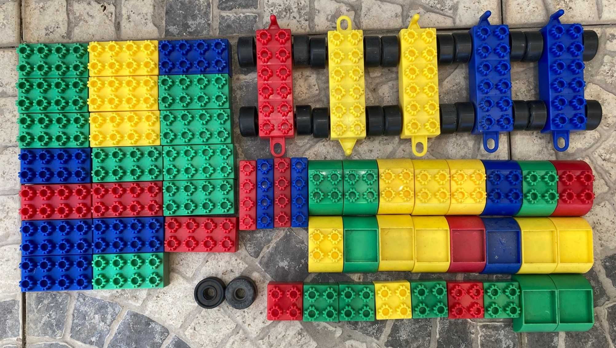 Conjunto de Blocos de Construção (54 peças)