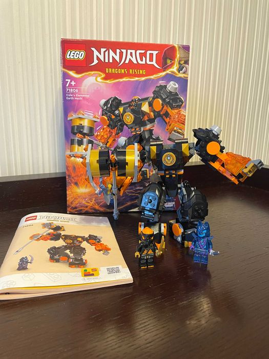 Конструктор LEGO NINJAGO Робот земной стихии Коула 71806