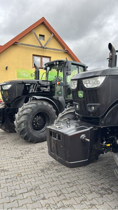 John Deere 6195 m nie 6175r nowe opony 6210r 6170m