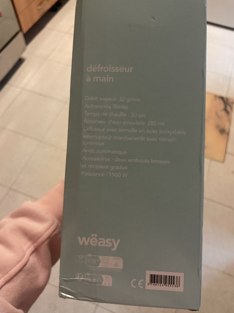 Ferro a vapor vertical Weasy