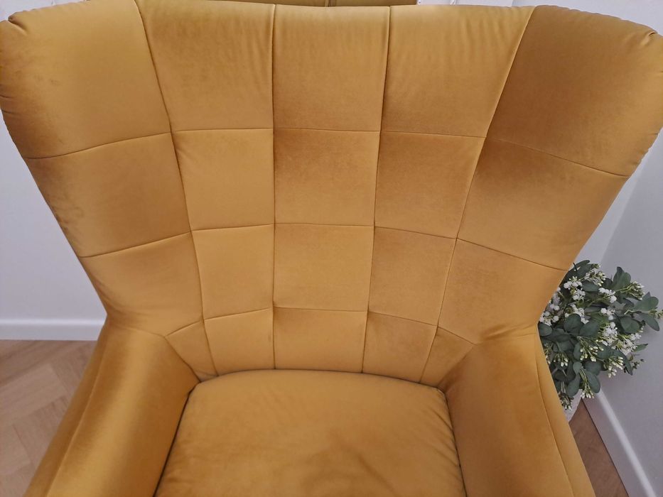 BRW fotel uszak wygodny