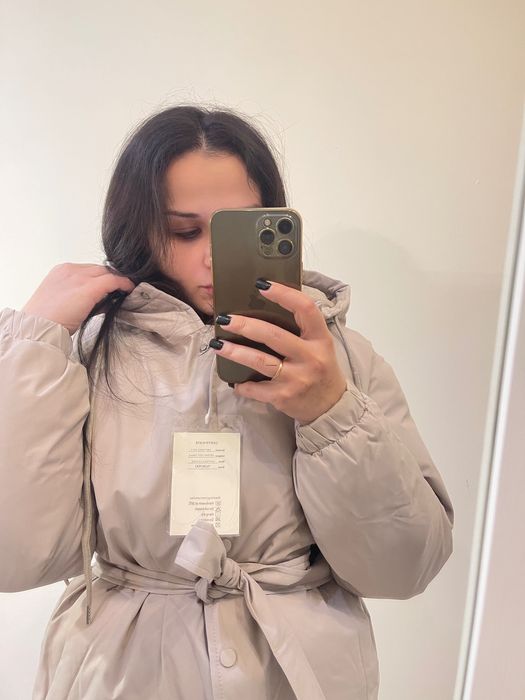 Продам нову зимову курточку-кімоно