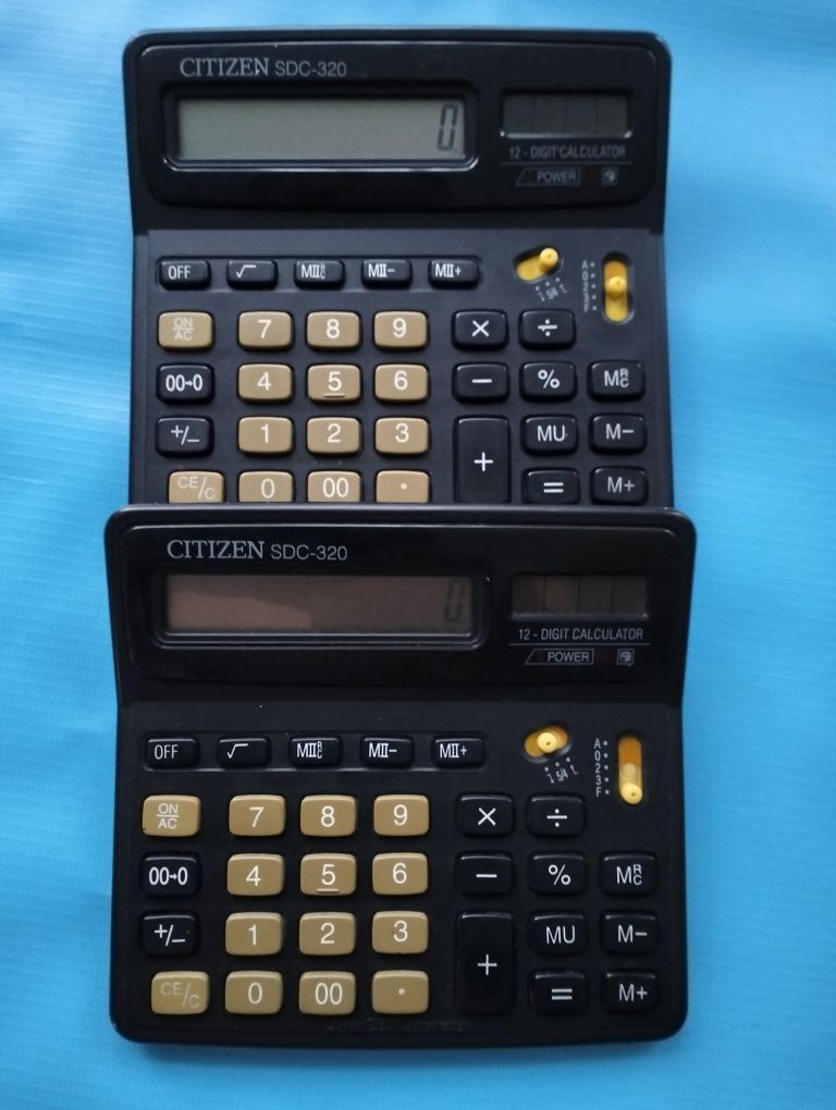 Пропоную 2 калькулятори citizen.