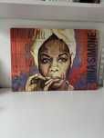 Obraz na drewnie nina simone