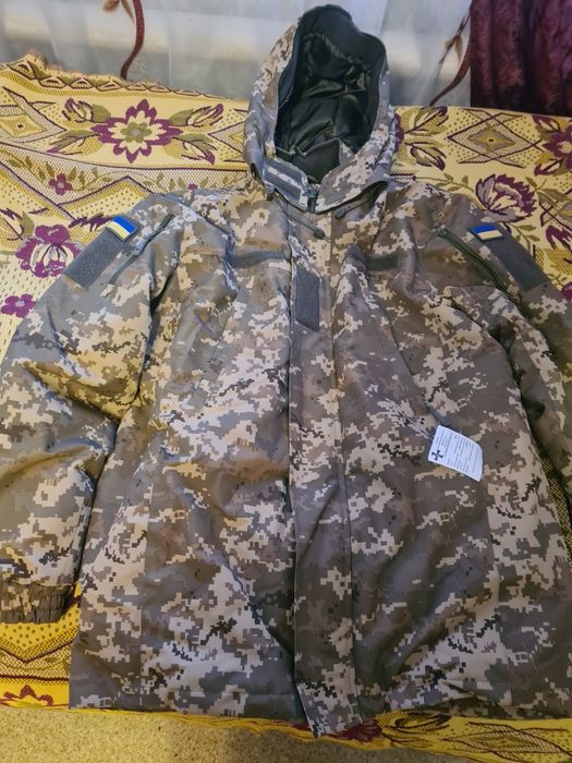 Курточка піксель нова військова утеплена