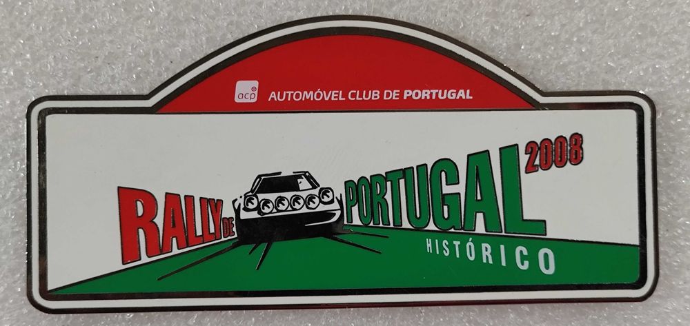 Placa ACP Rallye Histórico 2008