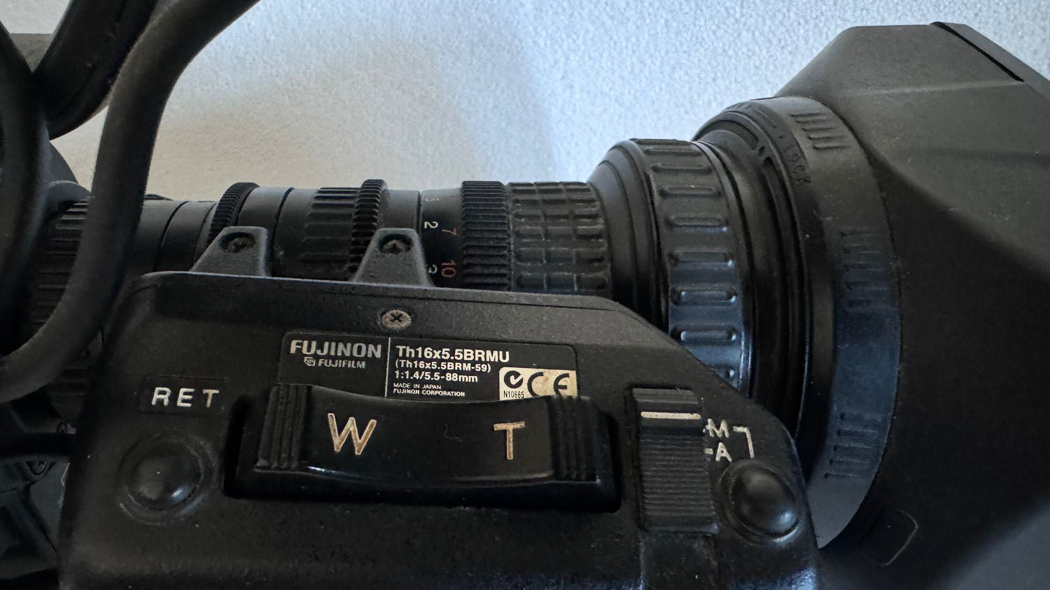 Lente ZOOM , lente jvc  ótima para lives, lente para broadcast.