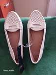 Buty białe mokasyny