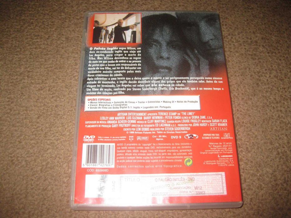 DVD "The Limey" by Steven Soderbergh64564347935107121