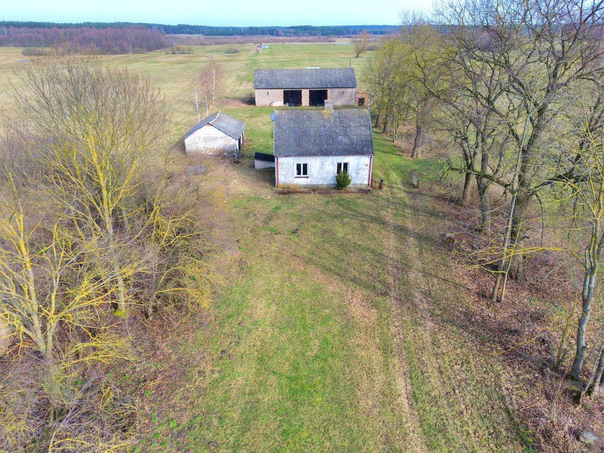 Niedźwiedzkie. Dom z budynkami gospodarczymi. Działka 6000M2