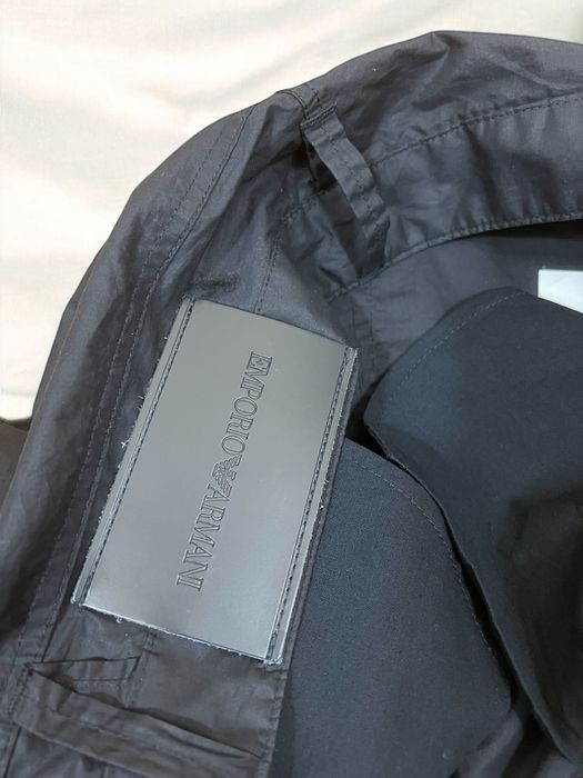 Emporio Armani roz. 29 męskie granatowe spodnie