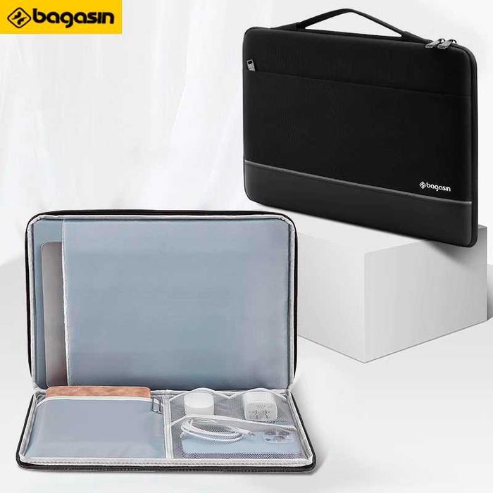 Чехол для ноутбука 15.6" 16" Bagasin ручка для переносу якісний захист
