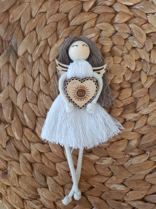 Aniołek podziekowanie komunijne/pamiątka Pierwszej Komunii Świętej