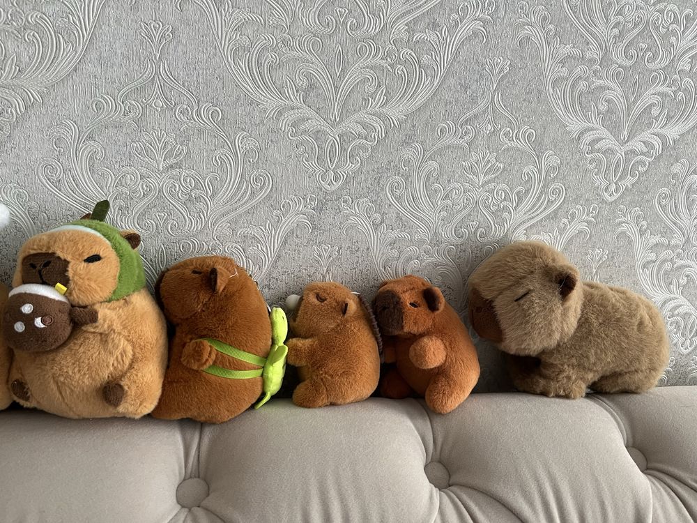 Новые капибары, капибара браслет, сопля, зайчик, хлебушек, брелок