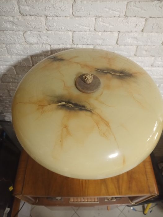 Лампа настольна мармурова сталінка