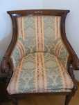 Cadeirão Bergere antigo