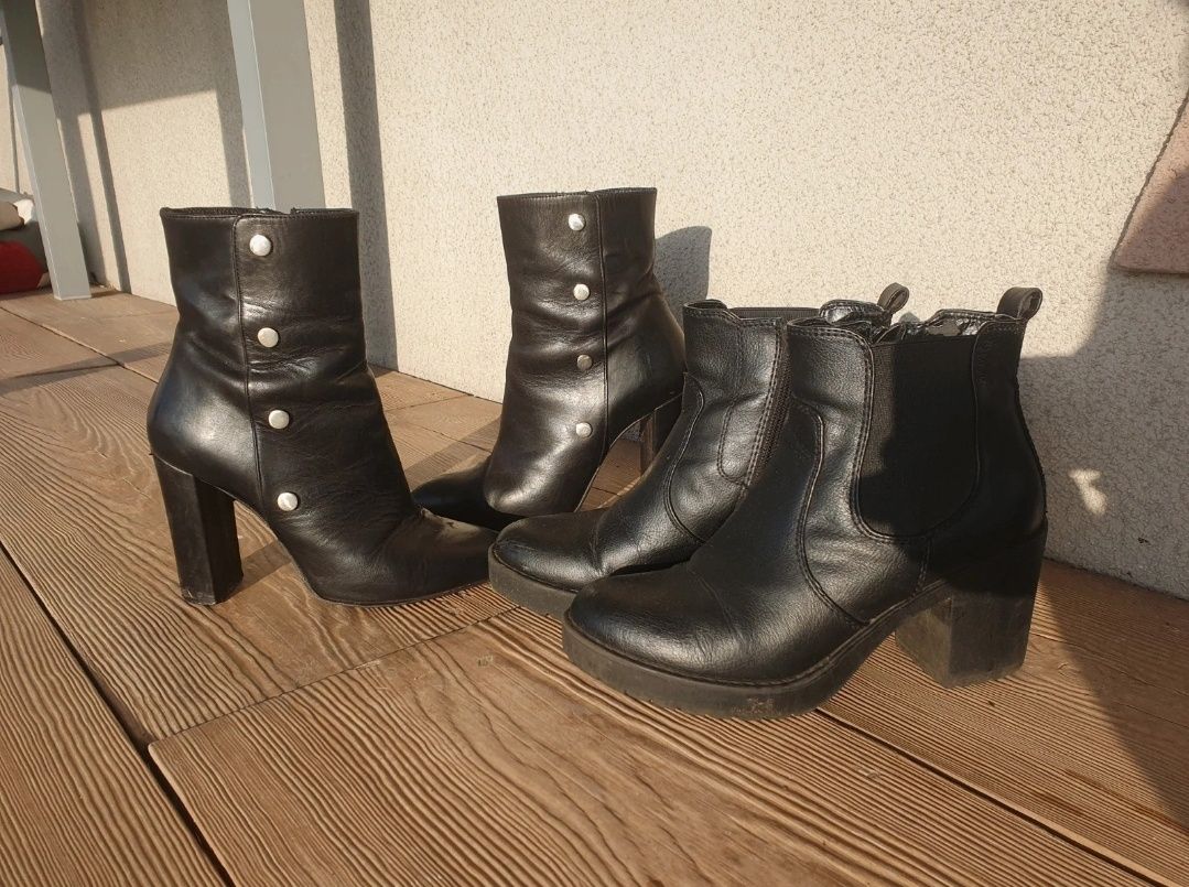 Buty botki 2 pary !! CCC