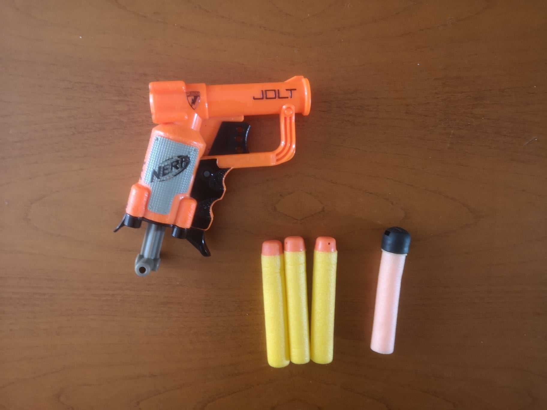 nerf elite jolt blaster 1 strzałka świszcząca + 3 strzałki zapasowe