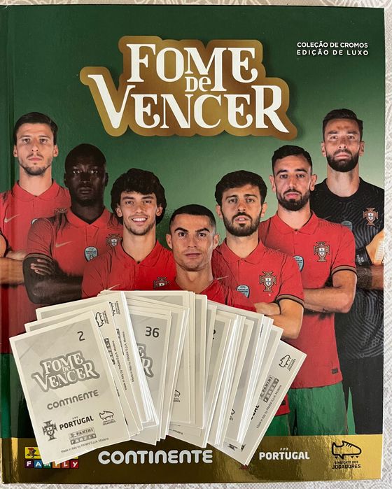 Cromos Fome de Vencer 2021