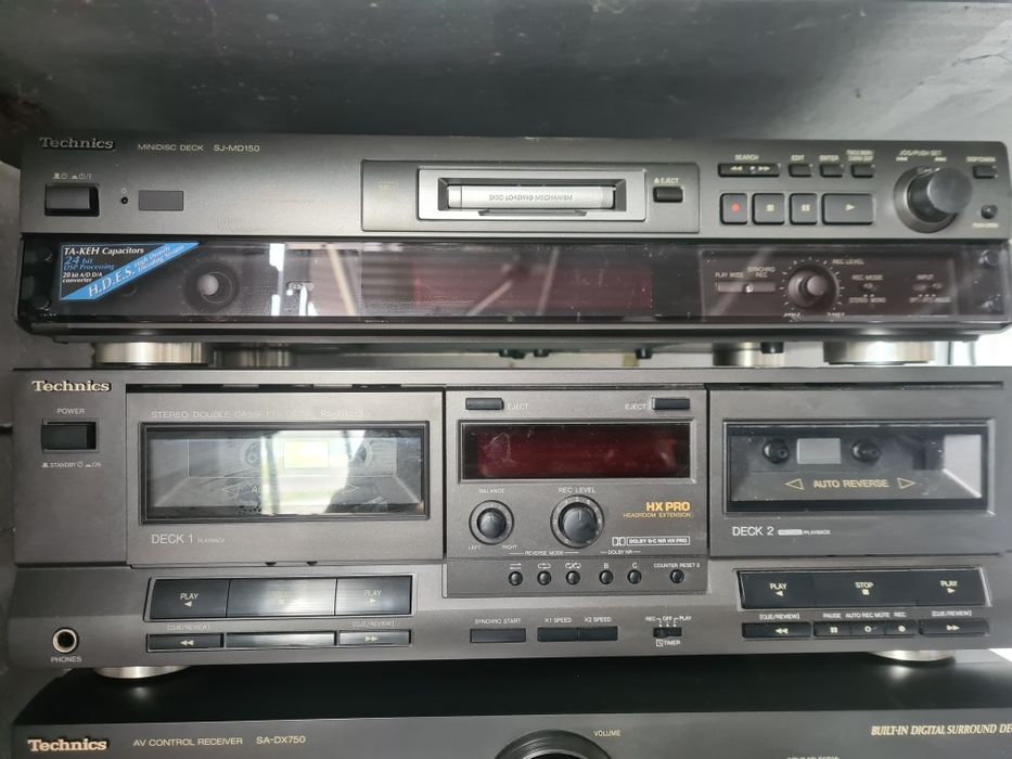 Zestaw Technics Sa-dx750 i SJ-MD150 i RS -Tr313