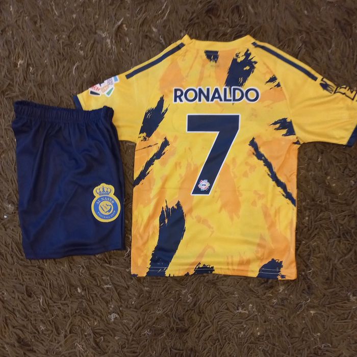 Рональдо форма Аль-Наср футболка Адідас костюм Ronaldo дитячій ігровий