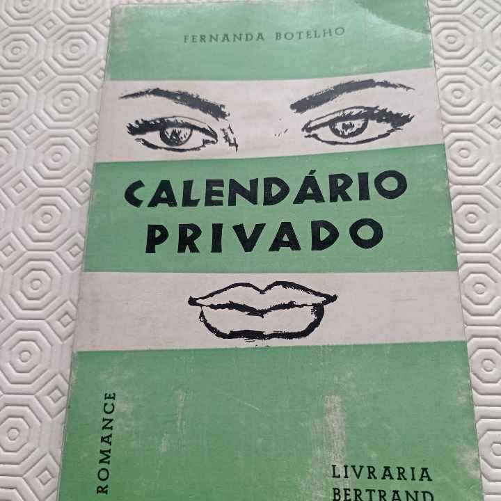 vendo livro calendário privado
