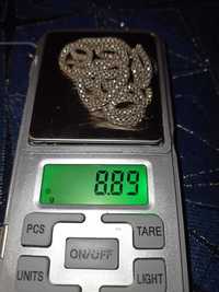 Łańcuszek srebrny pr.3 -800 waga 8,89 gram !