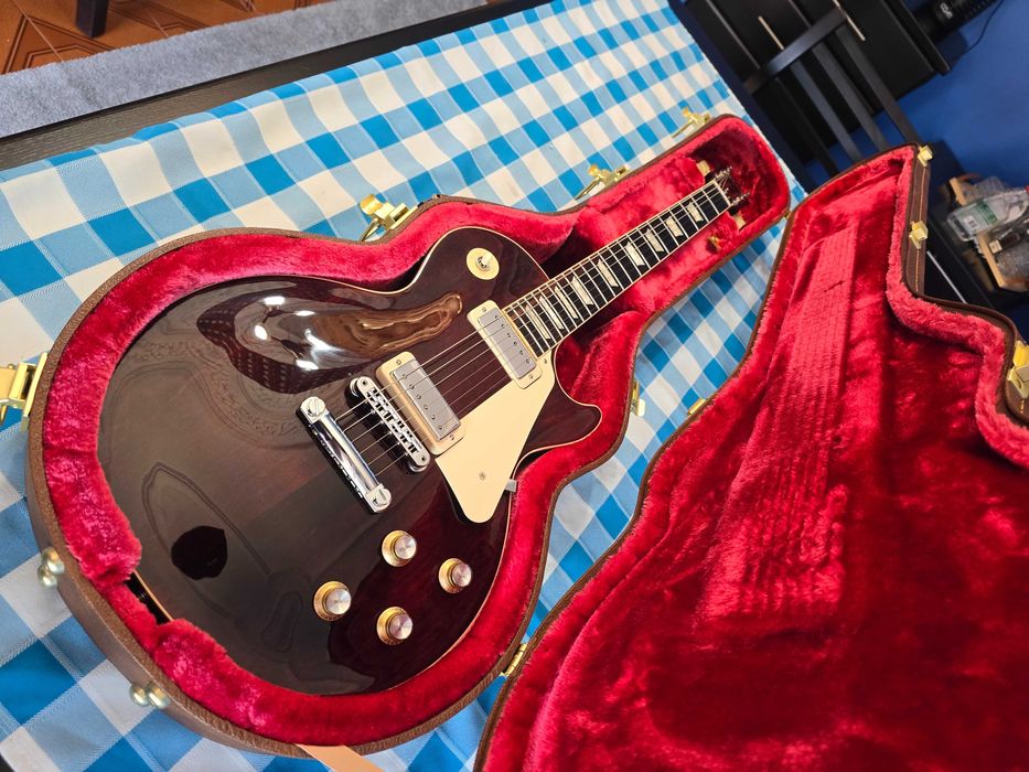 Gibson Les Paul deluxe 70s wine red 2024