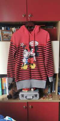 Bluza z myszką Mickey i Minnie w paski LHD 38/M