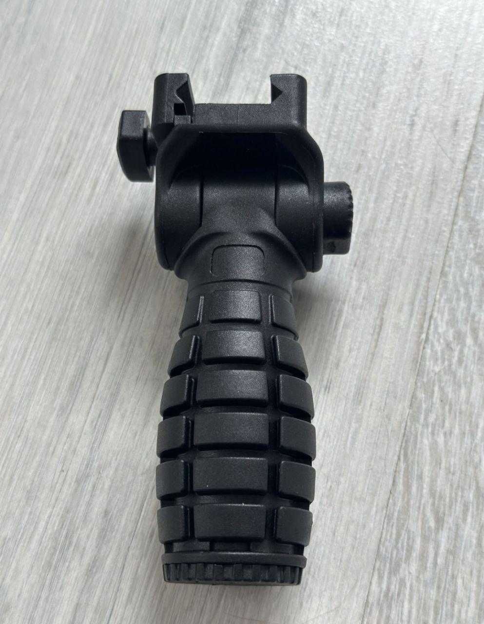 Ручка переносу складна чорна для АК, M16, AR15 під планку пікатіні