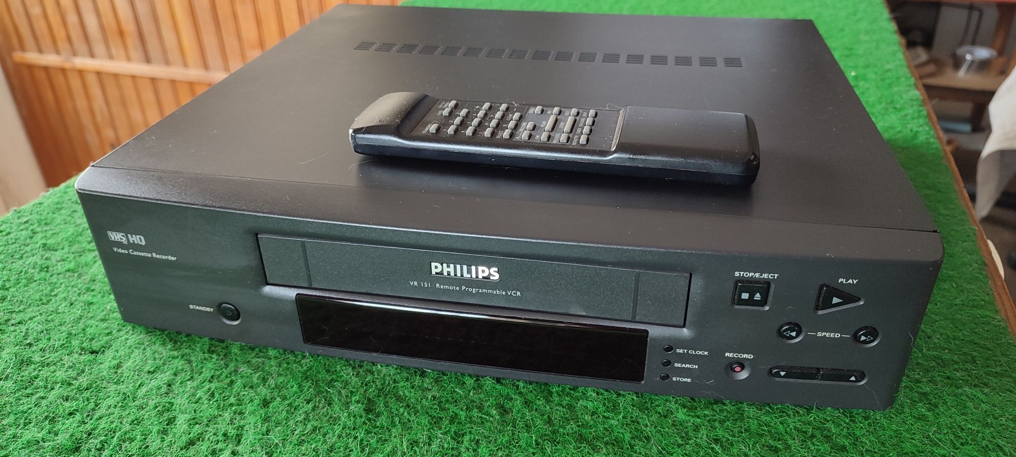 Leitor gravador de VHS Philips em estado novo