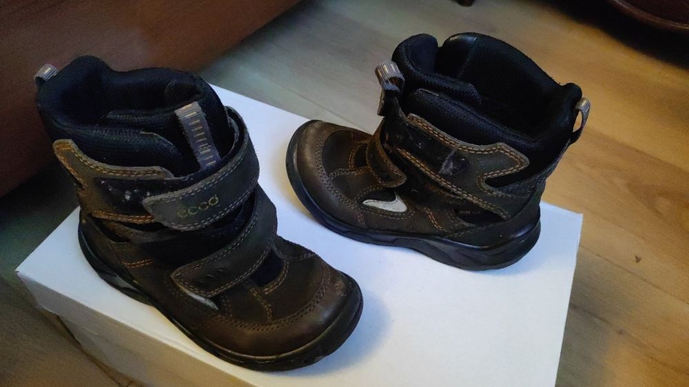 Зимние сапоги сапожки для девочки мальчика 27 28