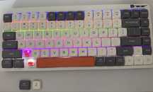 Klawiatura mechaniczna Tracer FINA 84 Outemu Red Switch Biało-Szara