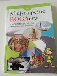 Podręcznik + ćwiczenia do religii do klasy 4 Miejsca pełne bogactw