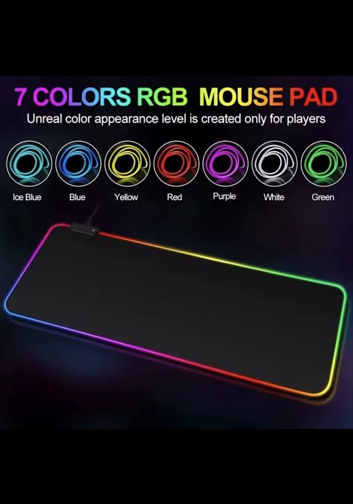 RGB коврик для мыши/клавиатуры