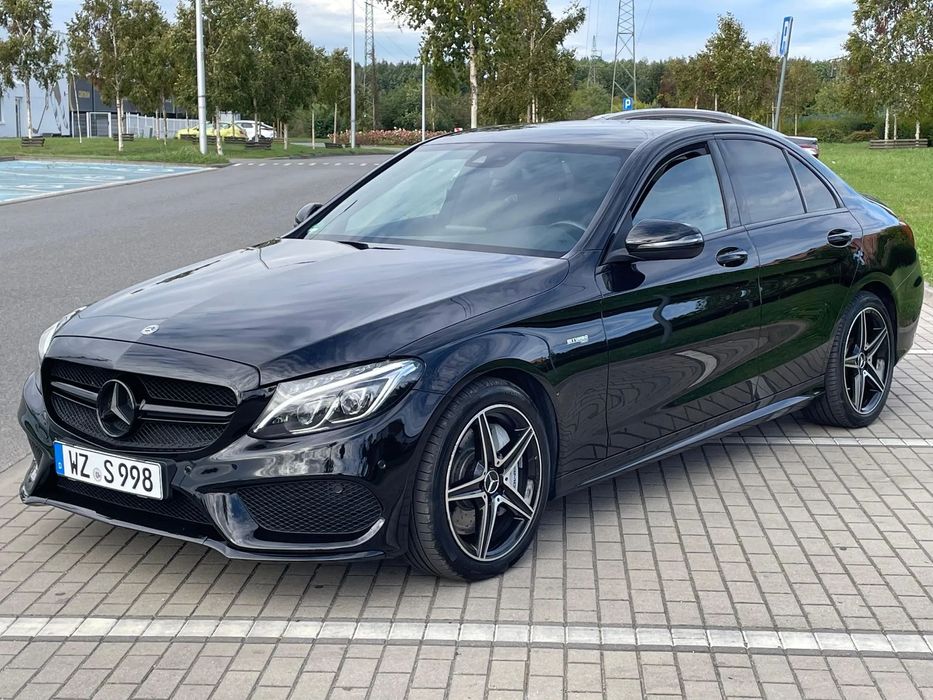 Mercedes-Benz Klasa C c43 126tys w205 AMG 4MATIC Bumster Wrocław
