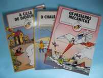 3 álbuns BD Livraria Bertrand - Diógenes Podengo / Rup Bonchemin